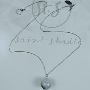 Handmade: Tourmalinated Quartz gemstone necklace